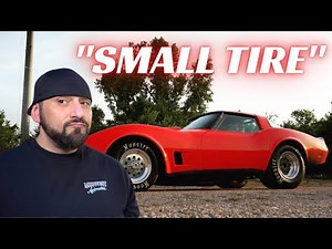 NEW WHEELS AND TIRES FOR CHIEF'S CORVETTE! SMALL TIRE SMALL BLOCK NITROUS CORVETTE!