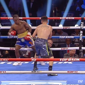 1.1M views · 17K reactions | Isaac Dogboe prevailed against the gutsy Adam Lopez  #GonzalezDogboe | TONIGHT at 6:45 PM ET | ESPN+ | Top Rank Boxing | Facebook