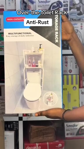 Over the Toilet Rack: Organize Your Bathroom Efficiently