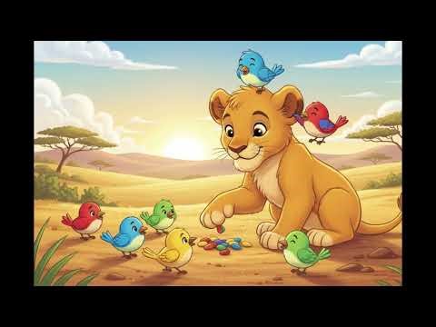 Riko the Silent Lion 🦁💛 - The Bravest Lion Story for Kids