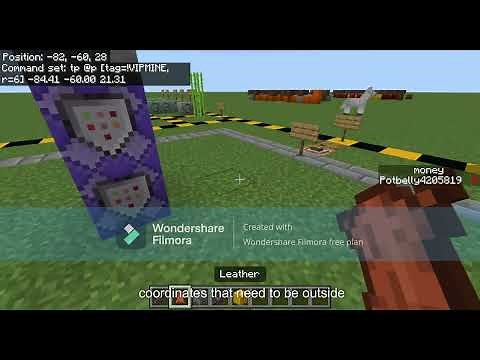 How to make a VIP only area in Minecraft Bedrock Edition 1 21+