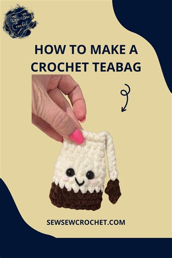 Crochet Tea Bag PDF Pattern (download) - Etsy Canada