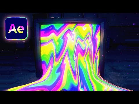 Create a Trippy Melting Effect in After Effects 2023 EASY