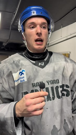 Trey Fechko #18 on tonight’s game against Peoria, the challenges the team faced, the overtime shootout, and the incredible support from the fans. Sponsored by Boothe Bell Real Estate Team #RailYardDawgs #SPHL #roanoke | Rail Yard Dawgs