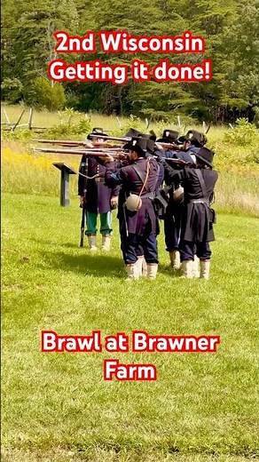 Iron Brigade in Action | 2nd Wisconsin at Brawner Farm