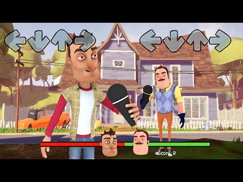 HELLO NEIGHBOR MOD in FRIDAY NIGHT FUNKIN