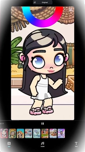 Color Wheel Trend Tutorial #avatarworld #tocaboca #fypviralシ #shorts