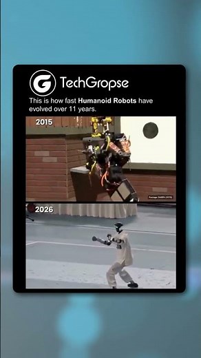 How Humanoid Robots Evolved in 11 Years (2015 vs 2026)