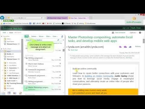 How to Submit Your Assignment to Your Professor by Email