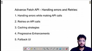 Advance fetch api Video Edit