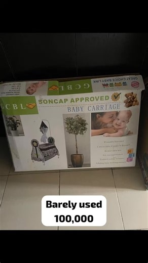Omasdeclutter | Item: Baby Carriege Condition: Neatly used Price: N100,000 Location: Abuja 🏵️Buyer bears delivery cost🏵️ To Order 💥Seen what you... | Instagram