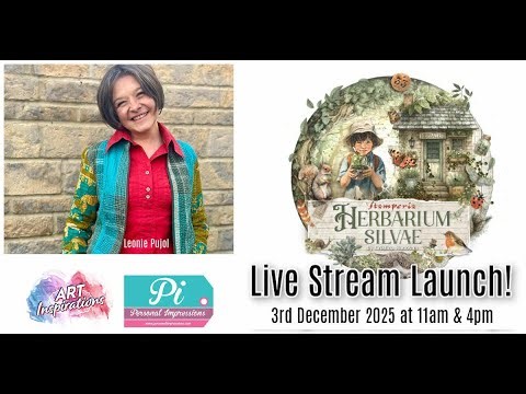 Stamperia Herbarium Silvae collection - the launch