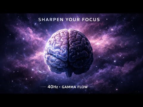 Maximum Focus Session | 40Hz Gamma Brainwaves for Deep Work & Study Performance