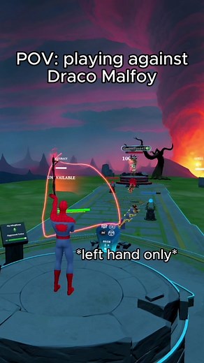 Der Kampf gegen Malfoy im War of Wizards