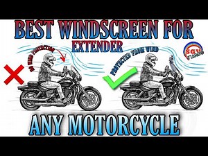 Best Windscreen (extender) for Any Motorcycle