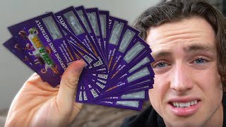 Buying 100 Scratchcards to Test Probability