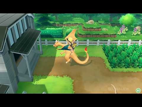 Pokémon: Let's Go! Charizard Flying High on Pokemon Road