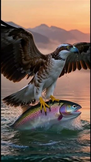 🦅 Nature's Best Hunters #7 | Osprey: The Fish Hunter 🐟 #birds #birdlovers