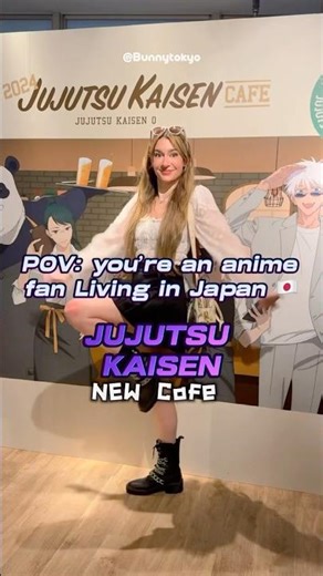 New Jujutsu Kaisen 0 Cafe ☕️