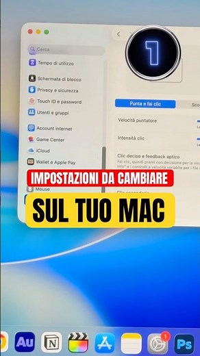 3 IMPOSTAZIONI ⚙️ DA CAMBIARE SUL MAC 🖥️ #mactips #tech