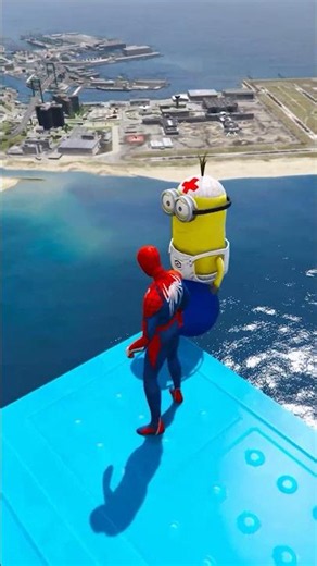 Spiderman Water Ragdolls #29 - GTA 5