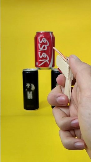 make popsicle stick gun DIY ice cream sticks gun #shorts