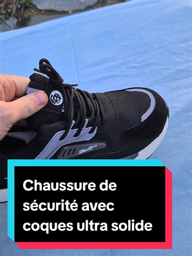 Tu cherche une chaussure de sécurité avec une coque de protection super solide #coque #chaussure #sécurité #travail #atelier
