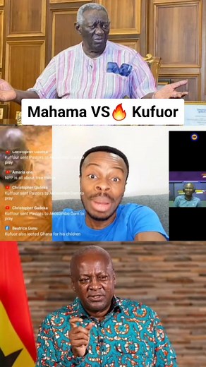 John Agyekum Kufuor vs. John Dramani Mahama Political Comparison