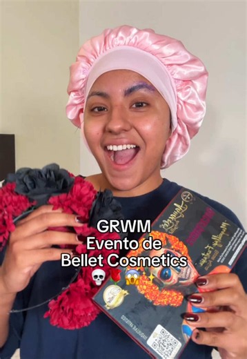GRWM: Maquillaje de Catrina para el Evento de Cosméticos Bellet 💀🌹