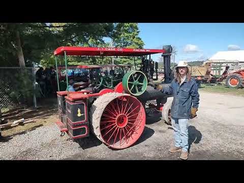 David Weyand's 5/8 scale Case steam tractor