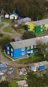 Посёлок Крабозаводское. Остров Шикотан. Курильспие острова