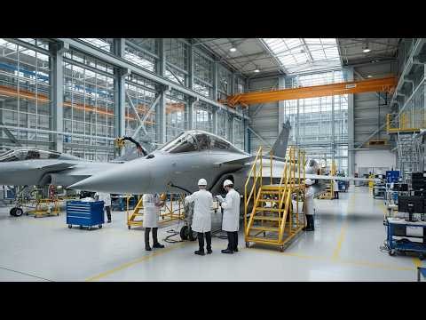 Inside the Rafale Factory: Installing the Air Refueling Probe for Extended Mission Range