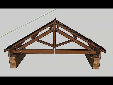 King Post Truss Roof