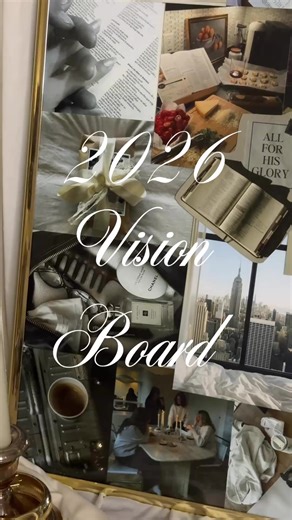 Creating My Vision Board for 2026