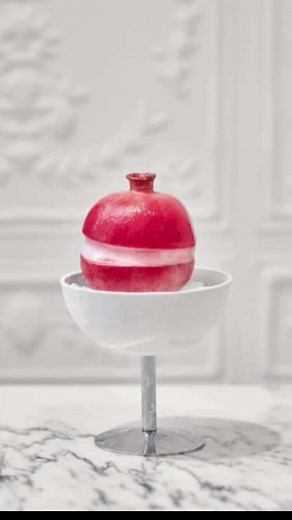 Sorbet Grenade : Délices Fruttini à Paris