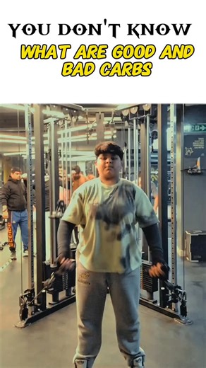 VISHESH CHAND on Instagram: "Save this reel 👇🏻✅ . ✅ Good Carbs (Healthy, Slow Energy) These digest slowly, keep you full, and support overall health 💪 Whole grains Brown rice Oats Whole wheat roti Millets (jowar, bajra, ragi) Fruits Apple 🍎 Banana 🍌 Orange 🍊 Berries Vegetables Potato (boiled) Sweet potato 🍠 Carrot 🥕 Spinach, broccoli Legumes & pulses Dal Chickpeas (chana) Rajma Lentils Why they’re good Steady energy ⚡ High fiber 🌾 Better digestion Good for brain + workouts ❌ Bad Carbs (