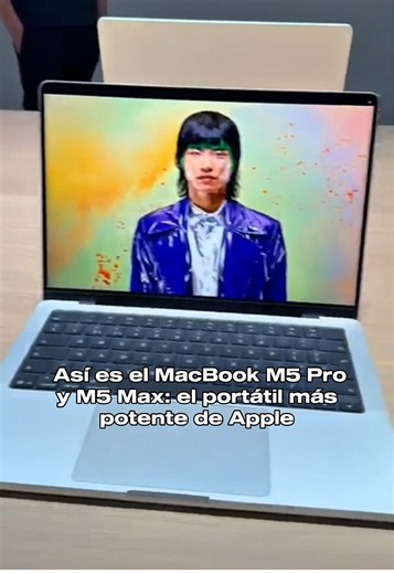 Presentación del MacBook M5 Pro y M5 Max de Apple