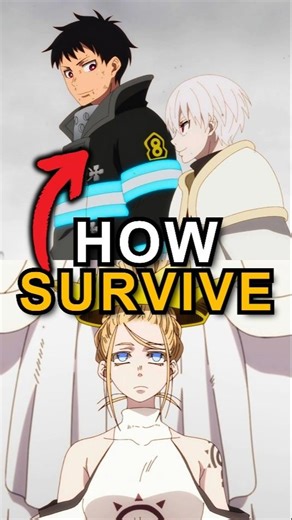 How Shinra, Sho and Haumea survived the great cataclysm in Fire Force #fireforceseason3 #fireforce