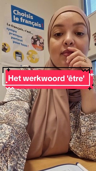 Leer het Franse werkwoord être in 1VWO