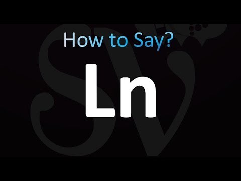 How to Pronounce ''ln'' Correctly! (Natural Logarithm)