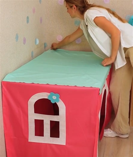 156K views · 421 reactions | OMG! This looks so cute. Mommy crafted a beautiful tea house for her little one! | 5-Minute Crafts GIRLY | Facebook