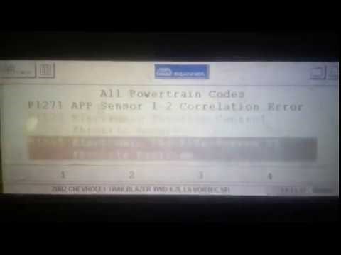 P1516, P1523 CHEVROLET THROTTLE BODY