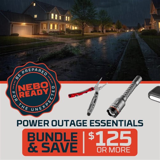Power outages and roadside breakdowns can hit without warning. Nebo has products built specifically for these moments, and for a limited time, you can bundle and save. | NEBO | Facebook