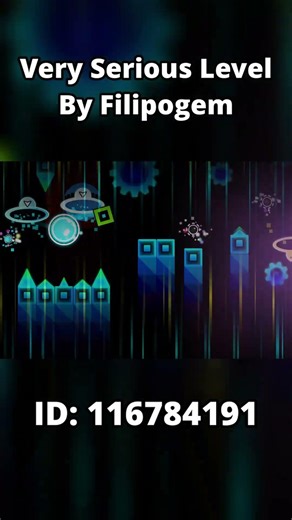 Very Serious Level By Me #geometrydash #gd #gdlevels