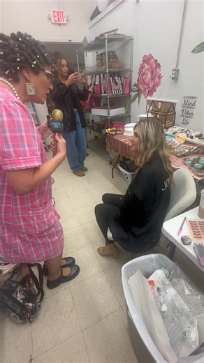 If you didn’t make it today to the AMAZING Bow Love Boutique for the 2026 jovani Prom Launch, you can catch it tomorrow November 16, 2025 at 2:00 at the Huntington Mall🩷 These beautiful young ladies were such a delight to speak with today! | Garnet Bernice