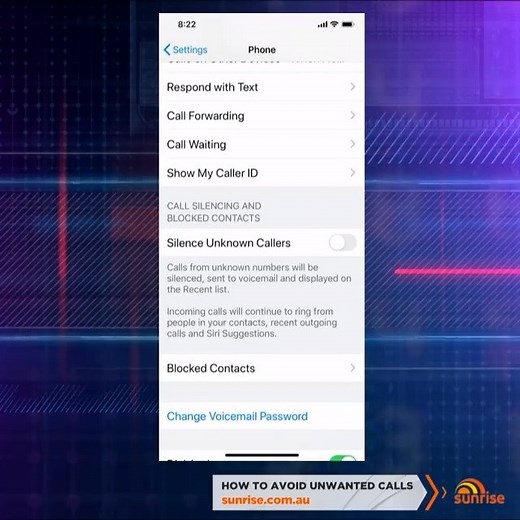 229K views · 1.1K reactions | Sick of receiving annoying unwanted phone calls? Here's how to quickly block them forever!  | Sunrise | Facebook