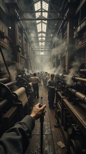 A Day in the Life of a Textile Factory Worker (1820) | First-Person POV