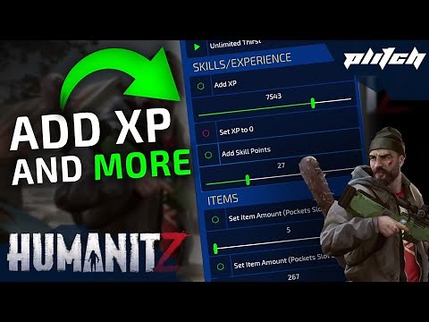 🧟HUMANITZ Cheats🧟: ADD XP, UNLIMITED STAMINA, UNLIMITED HEALTH, ... | Trainer by PLITCH