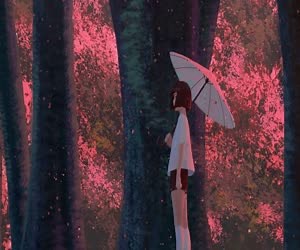 Windows Anime Girl Sakura Forest Live Wallpaper | DesktopHut