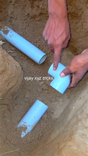 Great Plumbing Trick To Install Pvc Elbow In Small Area #shortsfeed #shortsviral #shorts